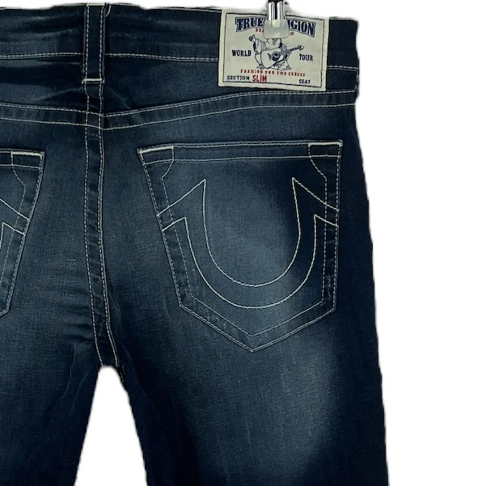 True religion slim straight faded Size 36 Jeans